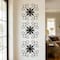 Glitzhome® 20" Traditional Clematis Pattern Iron Scroll Outdoor Wall Decor